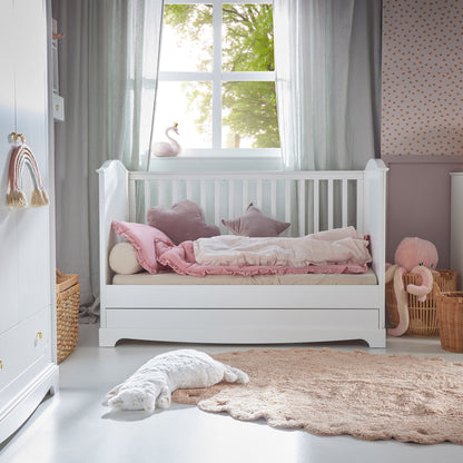 Bellamy, Royal, Pinnasänky 2 IN 1, 70x140 cm, White