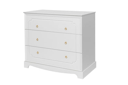 Bellamy, Royal, Lipasto 3-laatikkoa, White