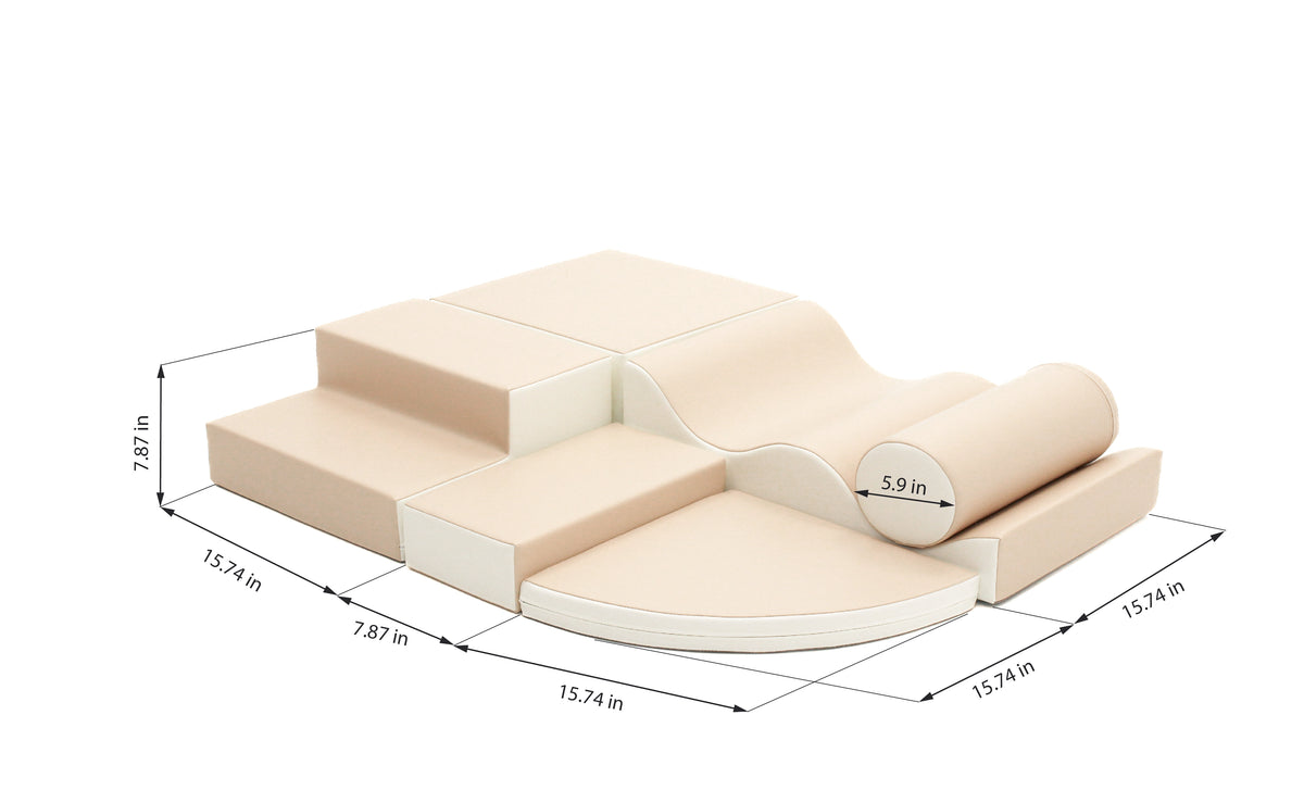 Iglu, Leikkimoduuli, Explorer, White and Beige