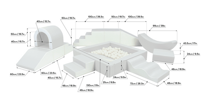 Igloo, Lekmodul, Stort festset, Pastell