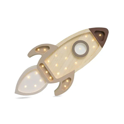 Little Lights Night Light, Rocket, 2 colors