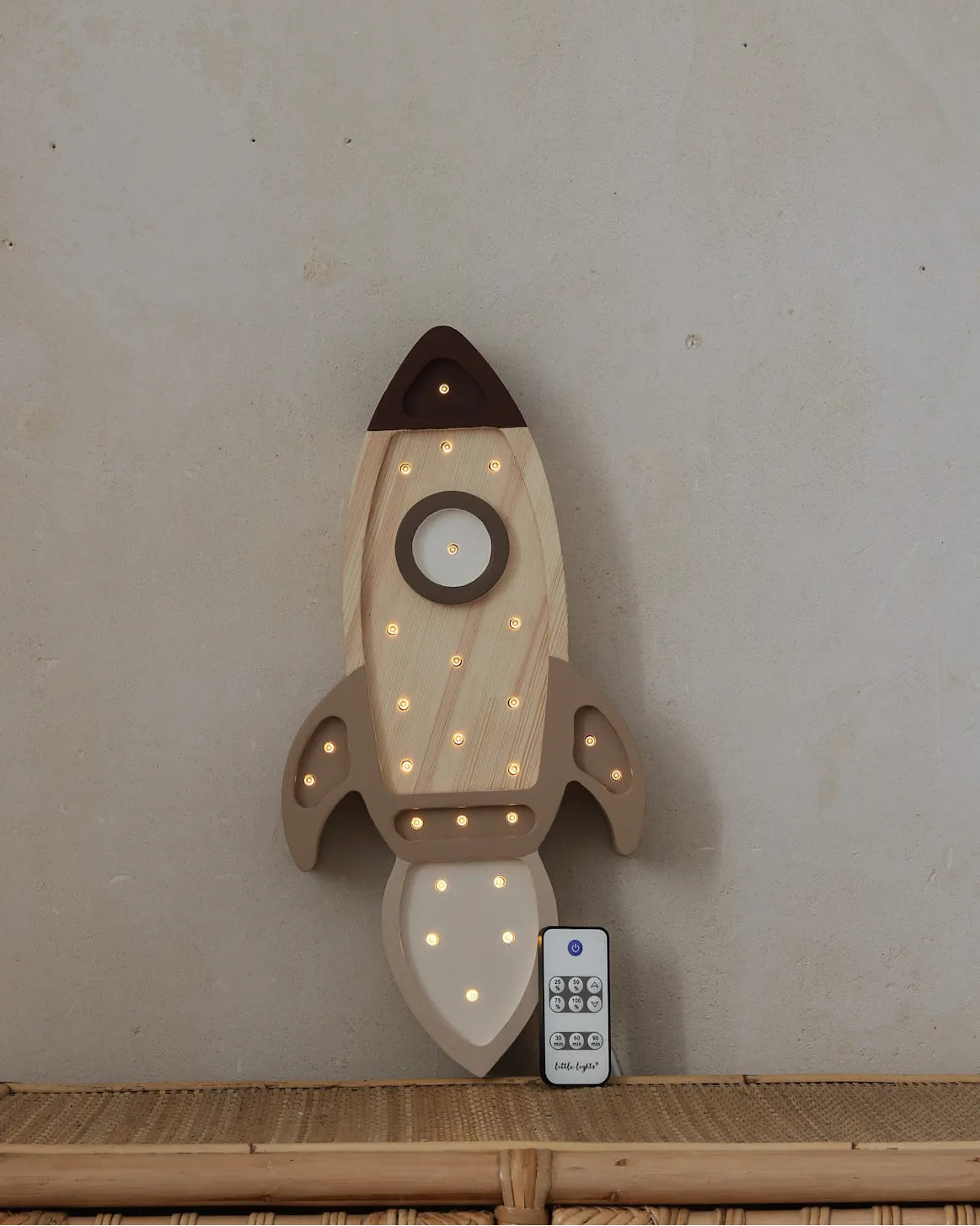 Little Lights Night Light, Rocket, 2 colors