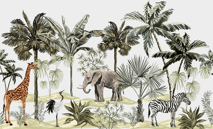 Valokuvatapetti, Savanna