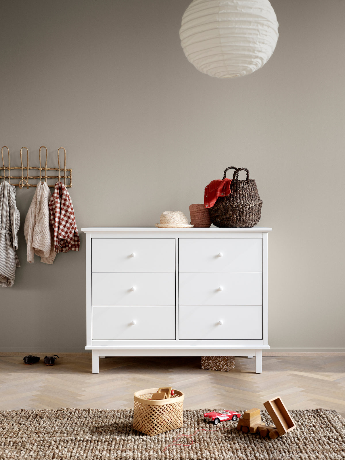 Oliver Furniture, Seaside, Lipasto, 6 laatikkoa
