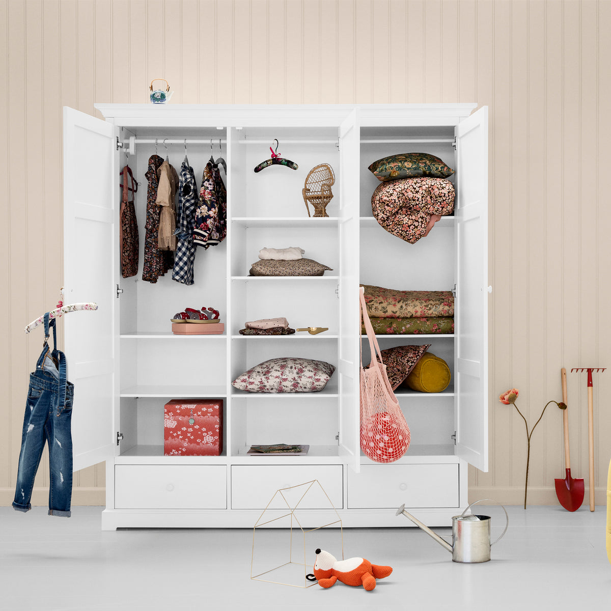 Oliver Furniture, Seaside, Vaatekaappi, 3 ovea