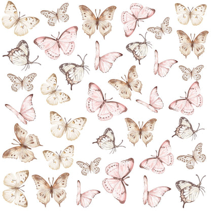 Pastelowe Love, Seinätarra Setti, Butterflies