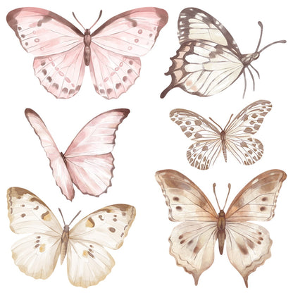 Pastelowe Love, Seinätarra Setti L, Butterflies