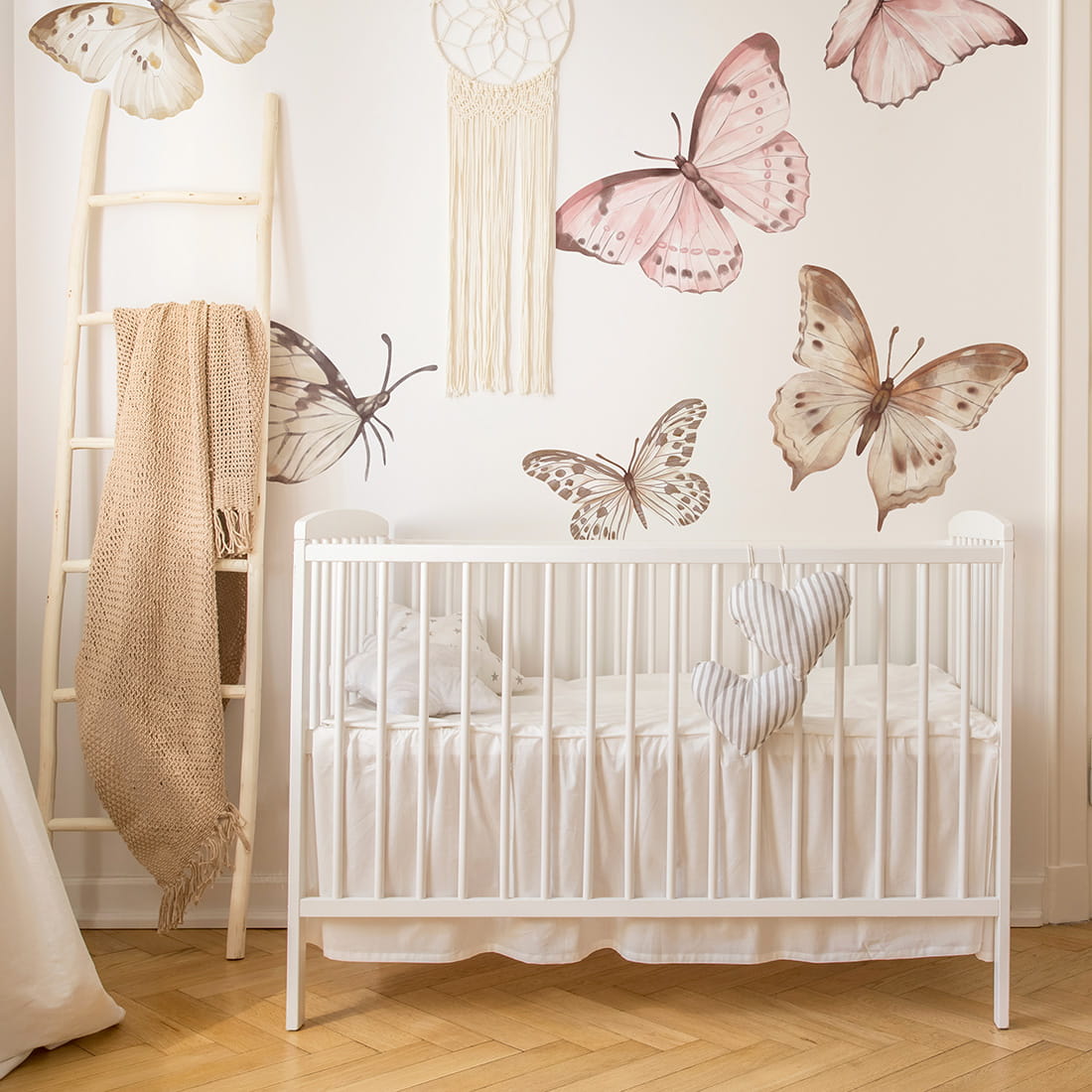 Pastelowe Love, Seinätarra Setti L, Butterflies