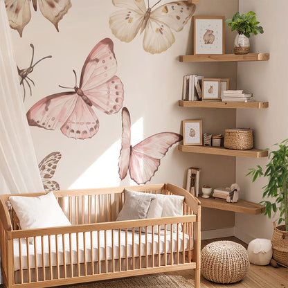 Pastelowe Love, Seinätarra Setti L, Butterflies