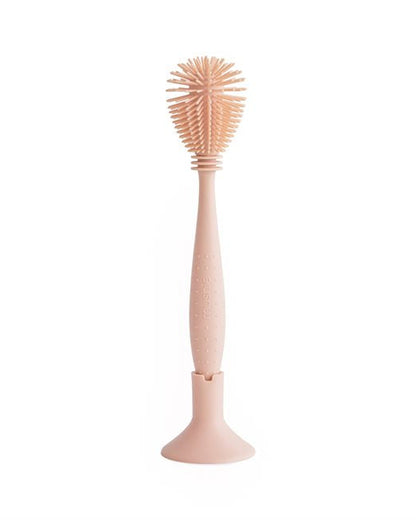 Mushie, Silikoninen Pesuharja Pulloille, Blush