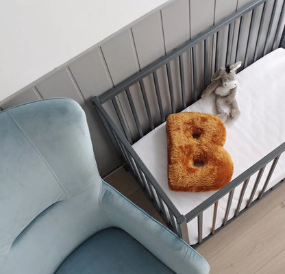 Woodies, Cot Star Dust 60x120 cm, Anthracite