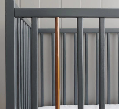 Woodies, Cot Star Dust 60x120 cm, Anthracite
