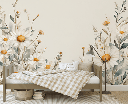 Photo wallpaper, Daisies