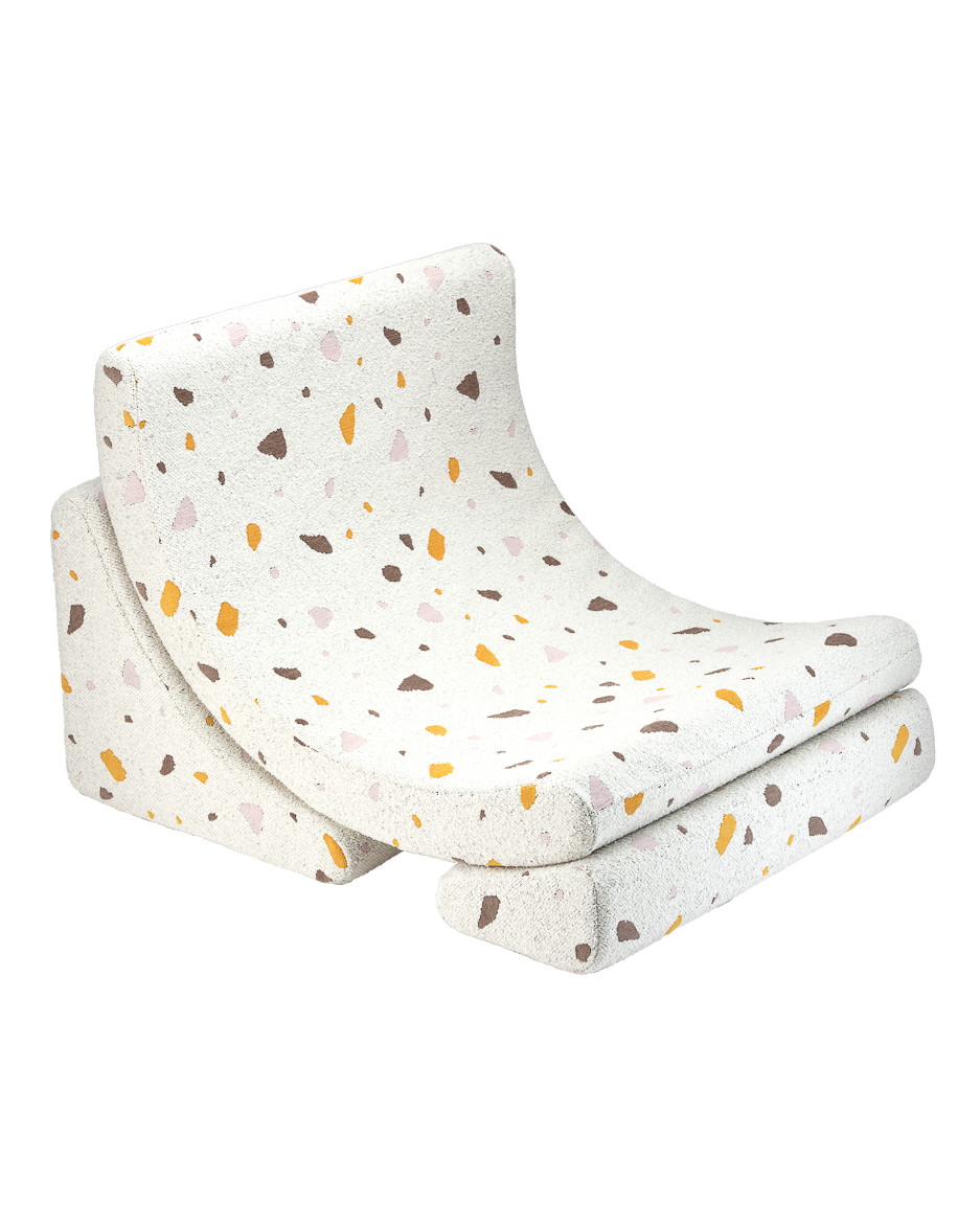 Wigiwama, Moon Chair Terrazzo, 3 färger