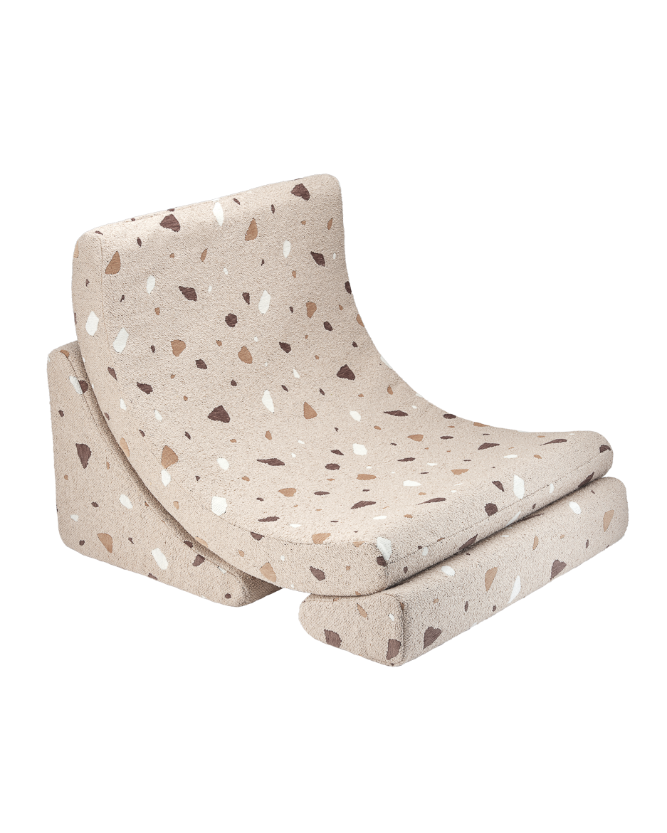 Wigiwama, Moon Chair Terrazzo, 3 färger
