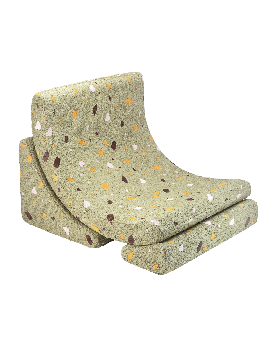 Wigiwama, Moon Chair Terrazzo, 3 färger