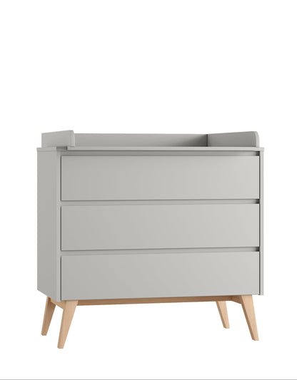 Pinio, Swing Chest of 3 drawers, Grey