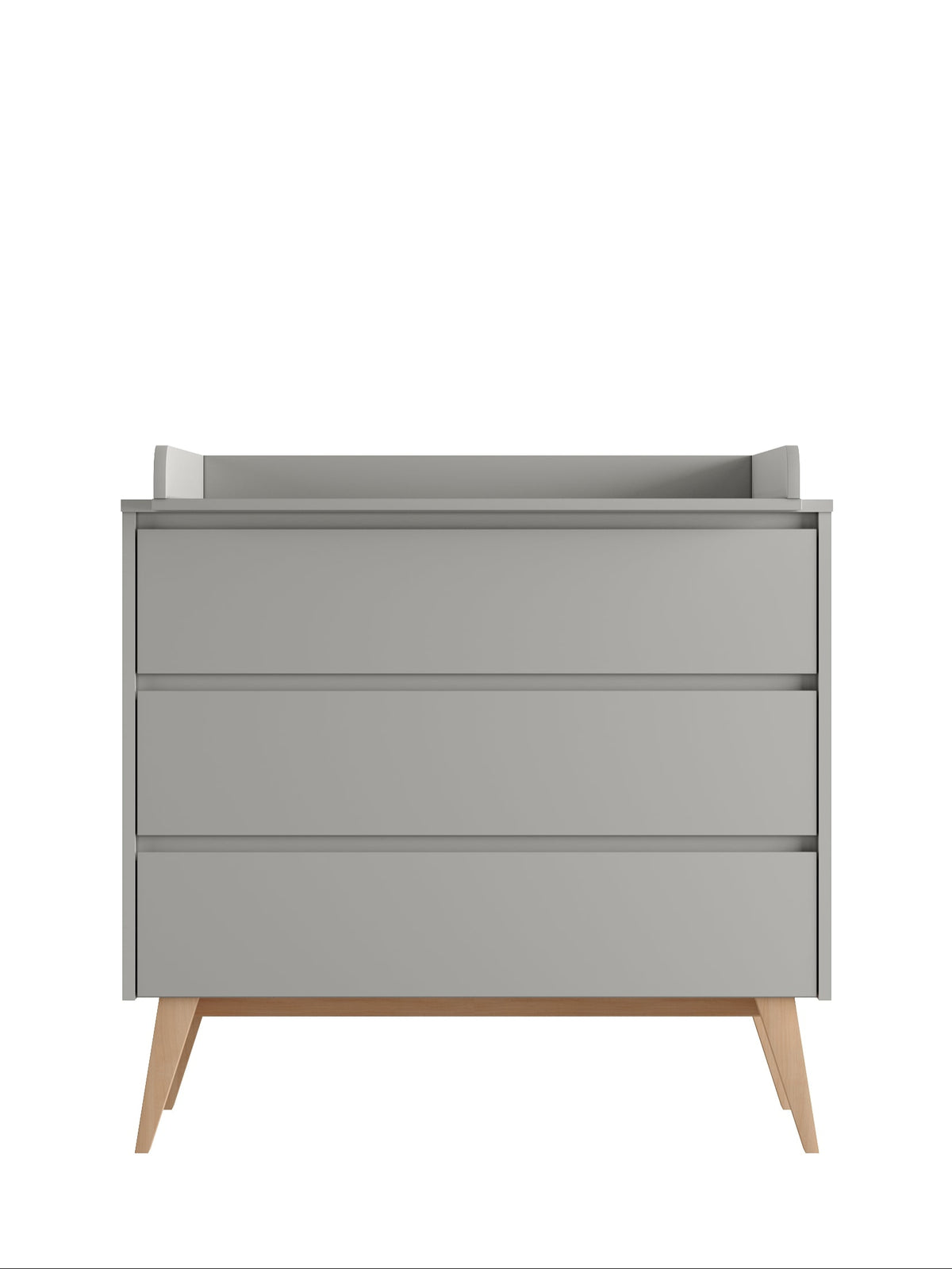 Pinio, Swing Chest of 3 drawers, Grey