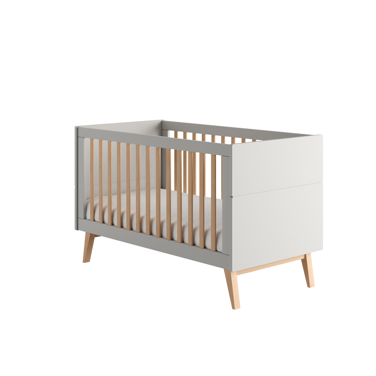 Pinio, Swing Pinnasänky 2IN1 70x140, Grey