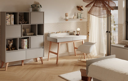 Pinio, Swing Desk, Grey