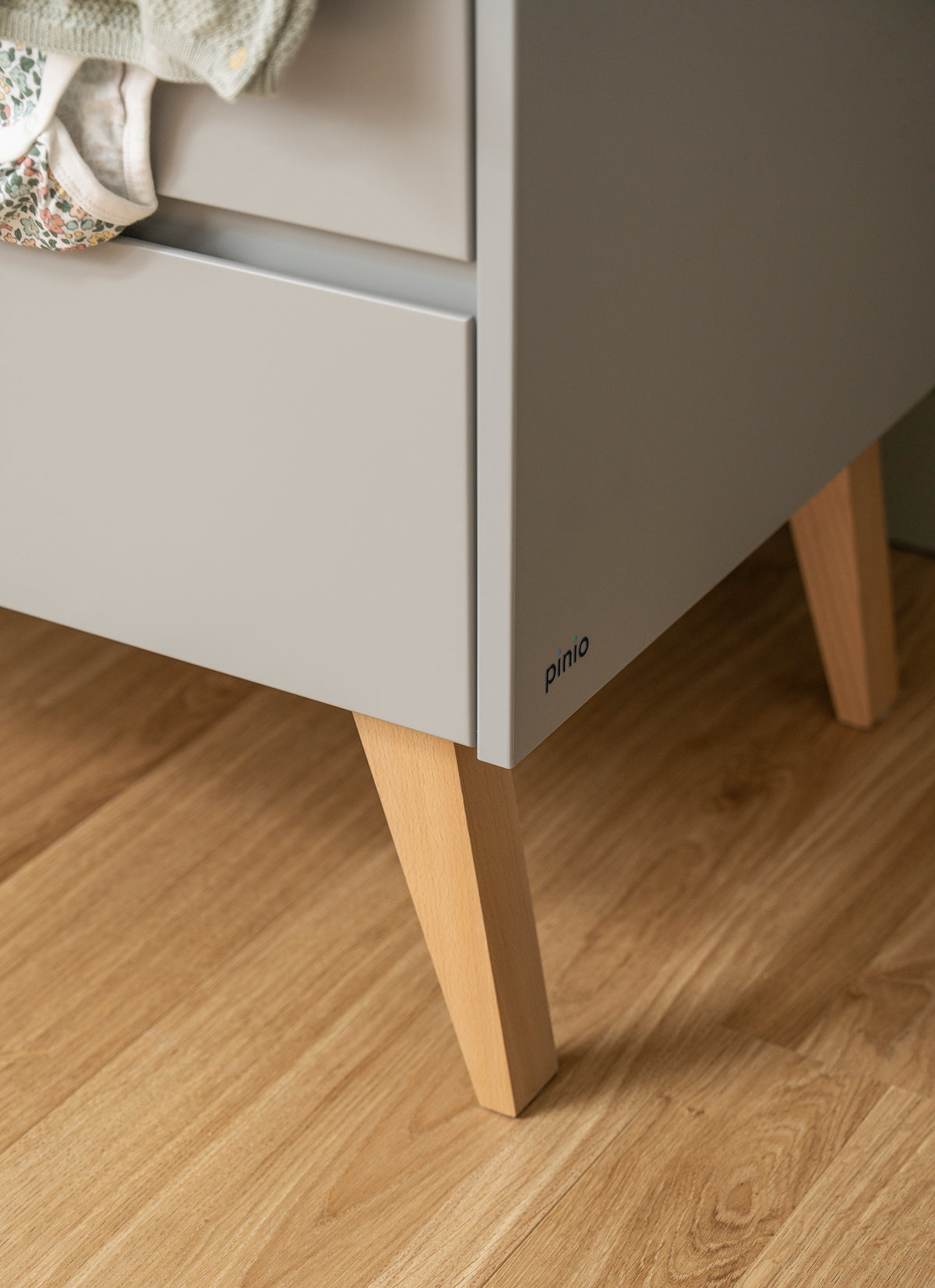 Pinio, Swing Chest of 3 drawers, Grey