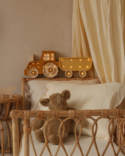 Little Lights Yövalo Tractor, Mustard