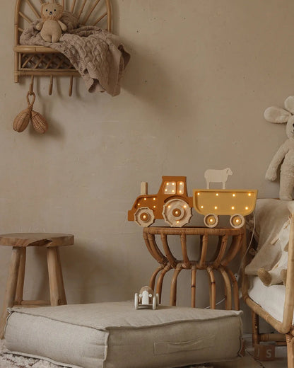 Little Lights Yövalo Tractor, Mustard