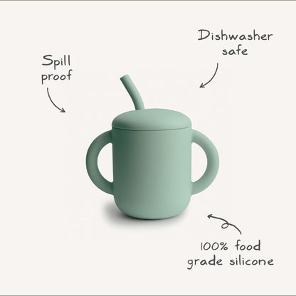 Mushie, Silicone Sippy Cup, Fairy Mice