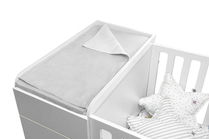 Bellamy, UP! Muunneltava Pinnasänky 5-in-1, White