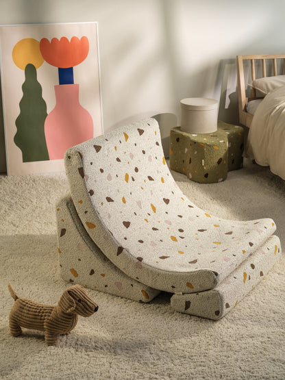 Wigiwama, Moon Chair Terrazzo, 3 färger