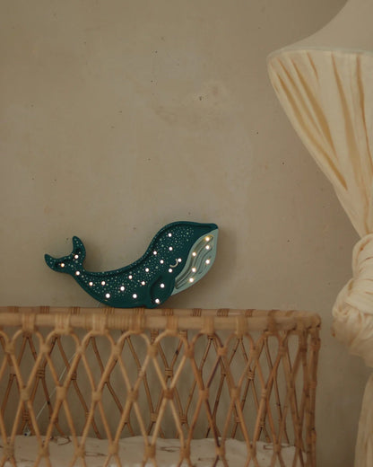 Little Lights Yövalo, Whale Galaxy Teal