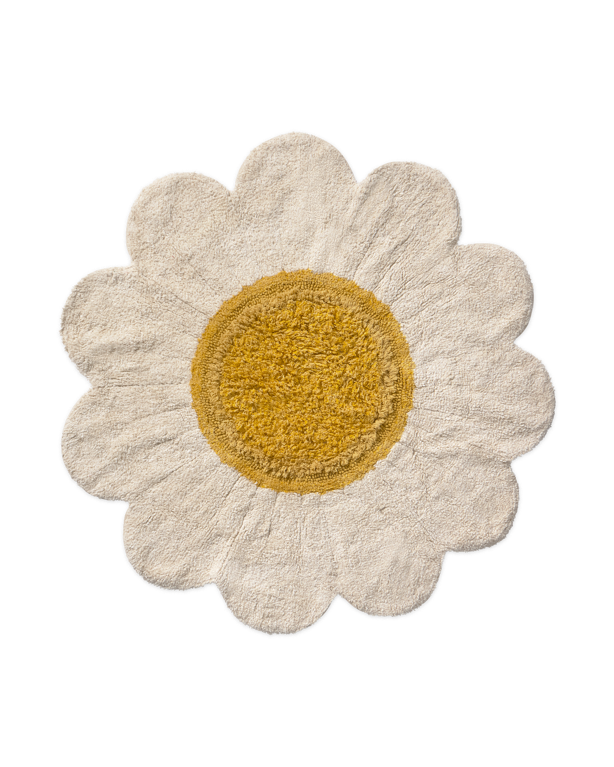 Petals&Pals, Pestävä Matto, White Daisy