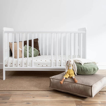 Woodies, Pinnasänky 2 IN 1 Classic Cot Bed 70x140 cm, White