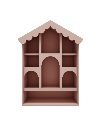 Wood Luck Design, Nukkekoti, Pink