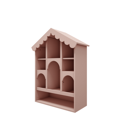 Wood Luck Design, Nukkekoti, Pink