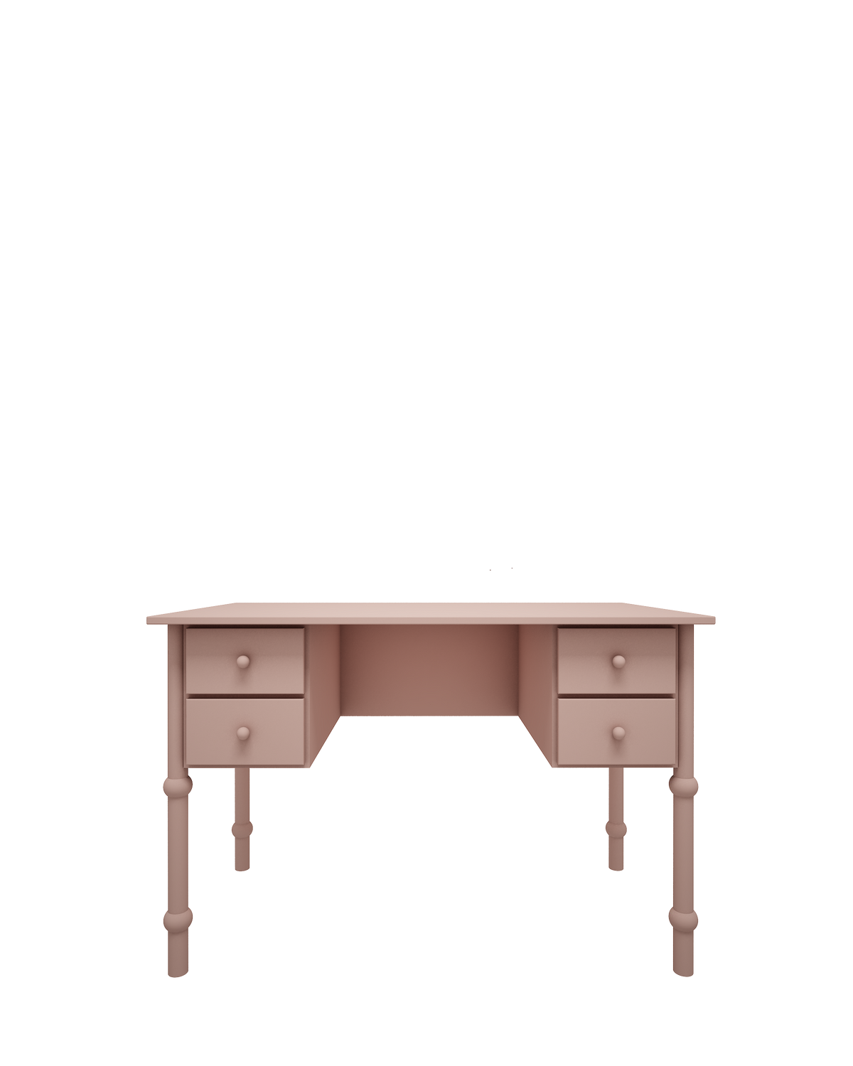Wood Luck Design, Kirjoituspöytä, Babushka Natural Pink