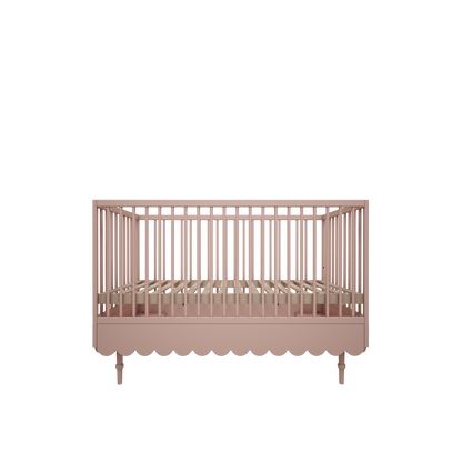 Wood Luck Design, Pinnasänky & Juniorisänky 2 IN 1, 70x140 cm, Babushka Natural Pink