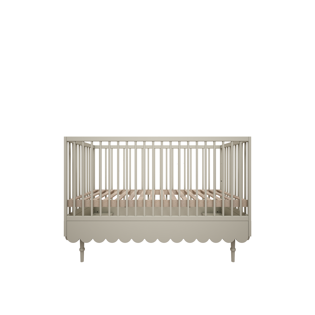 Wood Luck Design, Pinnasänky & Juniorisänky 2 IN 1, 70x140 cm, Babushka Olive