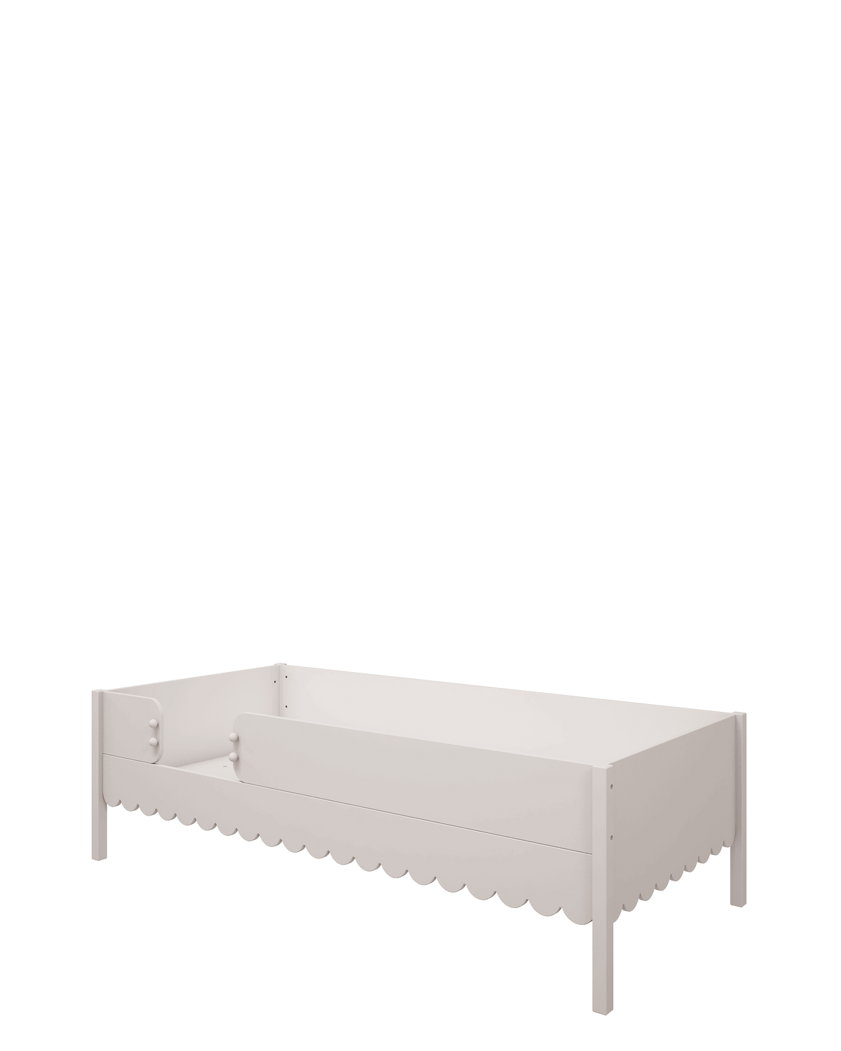 Wood Luck Design, Junior bed 90x200, Babushka White