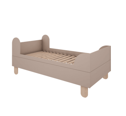 Wood Luck Design, Junior bed 80x160 cm, Basic Truffle