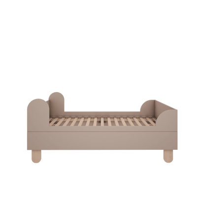 Wood Luck Design, Junior bed 80x160 cm, Basic Truffle