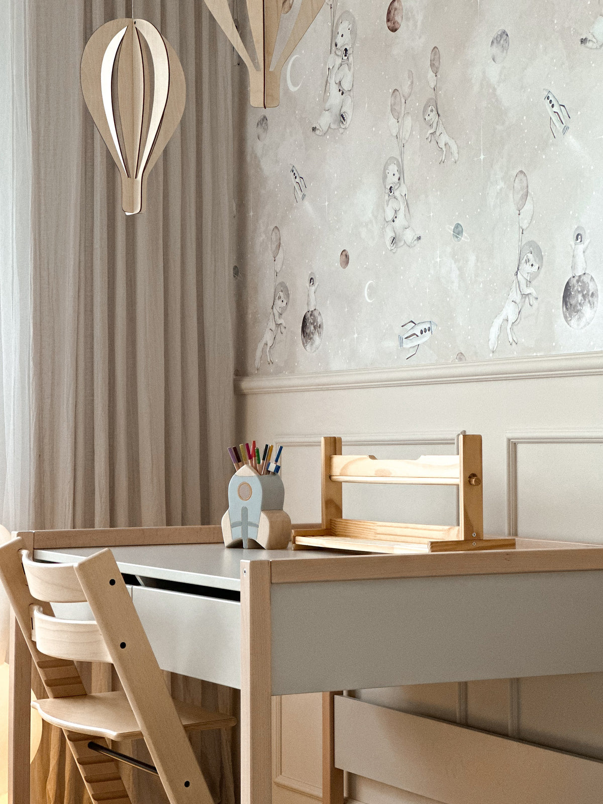 Wood Luck Design, Writing desk, Basic Cashmere