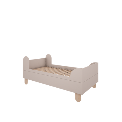 Wood Luck Design, Juniorisänky 80x160 cm, Basic Cashmere