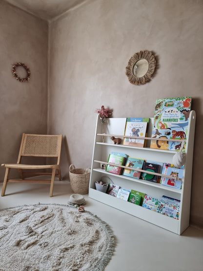 Wood Luck Design, Montessori Bookshelf Bookworm, olika färger