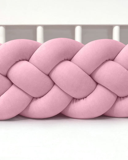 Reunapehmuste 4-nauhan Letti, Velvet Dirty Pink
