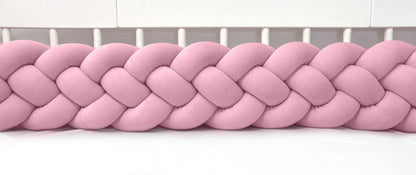 Reunapehmuste 4-nauhan Letti, Velvet Dirty Pink