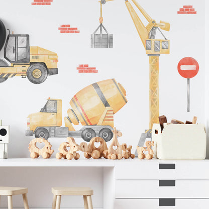 Pastel Love, Wall Sticker Set, Farm Animals 1