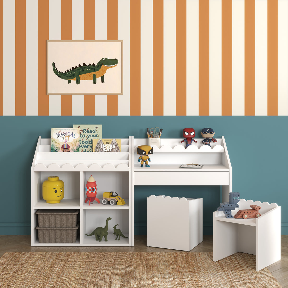 Book Nook, Montessori Tuoli ( eri värejä)
