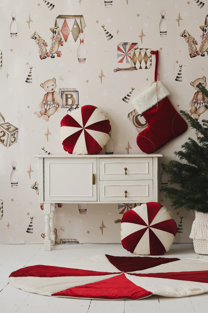 Moi Mili Carpet, Patchwork "Red Candy"