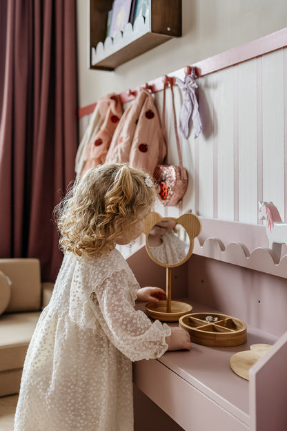 Book Nook, Montessori Pöytä ja Tuolit, Vintage Rose